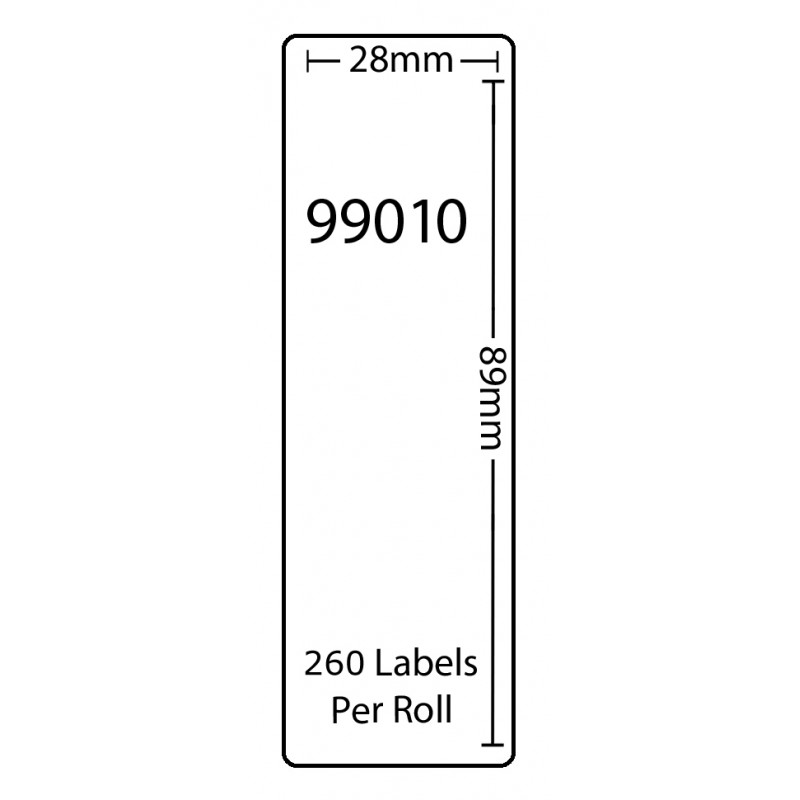 Dymo 99010HC High Capacity Compatible Thermal White Address Labels (Pack of 10)